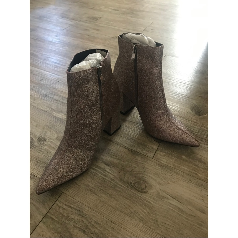 ASOS Glitter Sparkle Booties